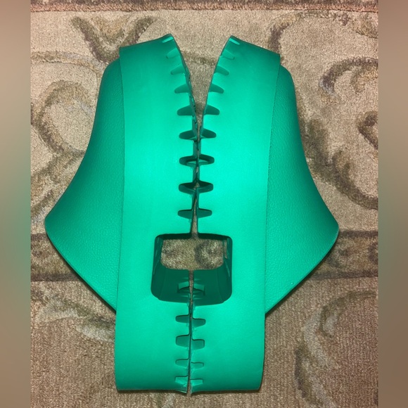 Jeffery Campbell Clogge Clogs Green Slip On - Picture 3 of 11